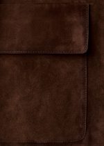 Suede Leather Jacket in Brown - Image 8