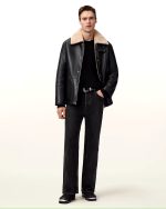 Deunia Shearling Coat - Image 9