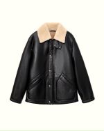 Deunia Shearling Coat - Image 8