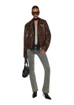 Joana Leather Biker Jacket - Image 3