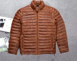 Men’s Sheepskin Puffer Leather Jacket - Image 5