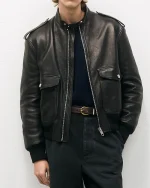 Biker Leather Jacket - Image 3