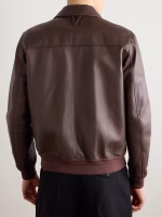 TOOMA'S Full-Grain Leather Blouson Jacket - Image 3